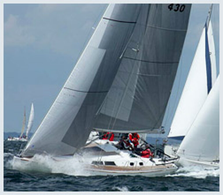 Hanse 430 Ahead At Fyn Cup News Hanseyachts Ag