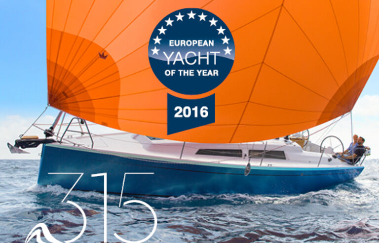 The New Hanse 315 Was Announced As European Yacht Of The Year At Boot Dusseldorf News Hanseyachts Ag